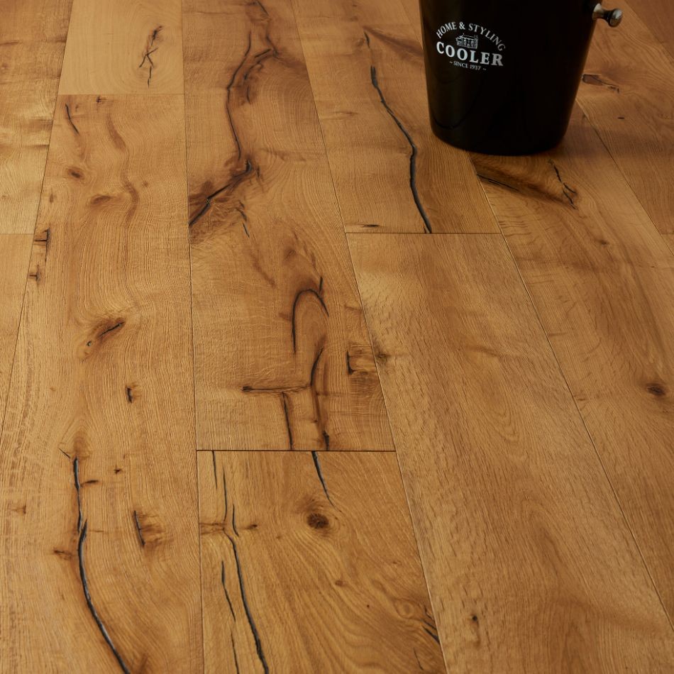 Artisan Flooring Tay Brushed/Sunken Filler/Oiled French Oak