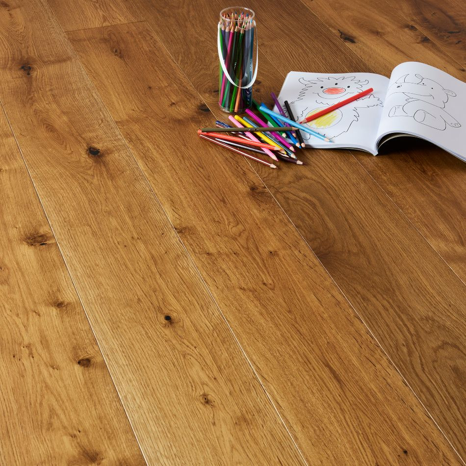 Artisan Flooring Smoked/UV Oiled Originals 14/3 French Oak
