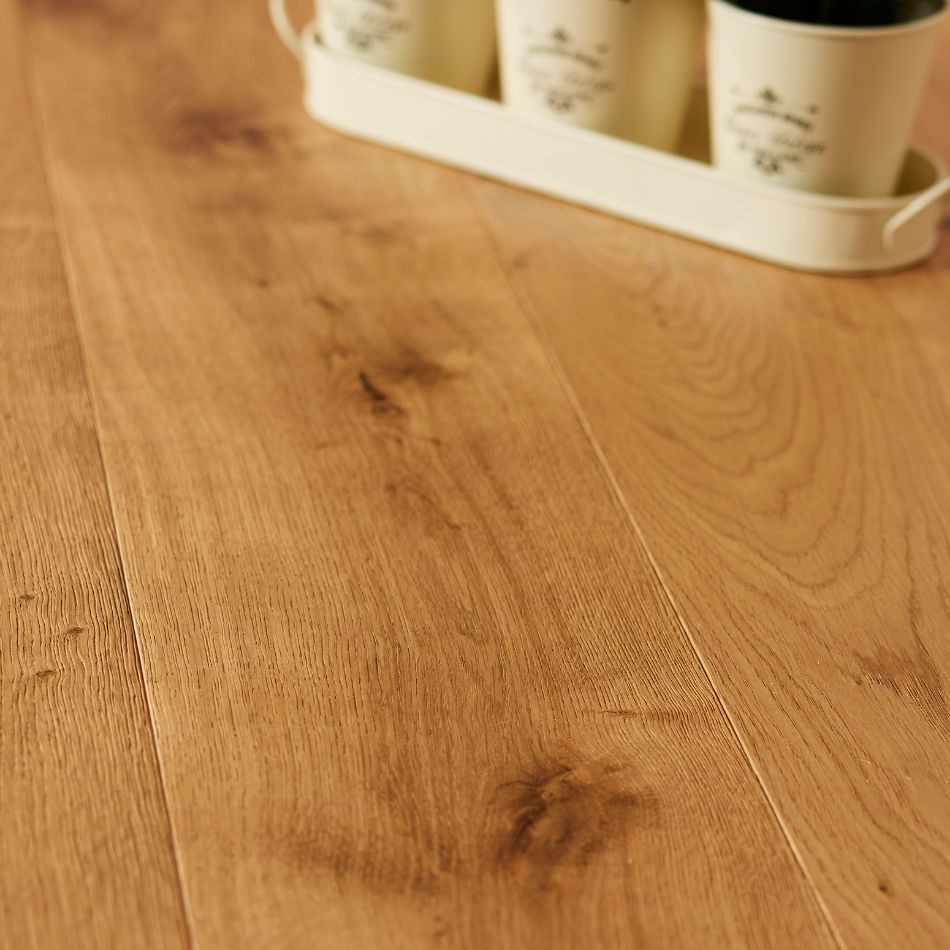 Artisan Flooring - Brushed/UV Oiled Originals 14/3 French Oak 