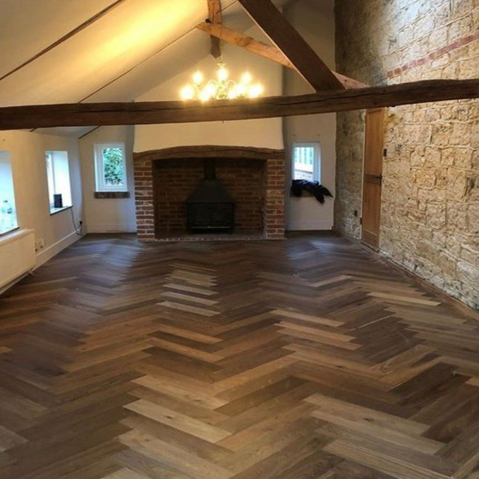 Artisan Flooring - Eastbury Smoked/UV Oiled Multi-Ply Oak
