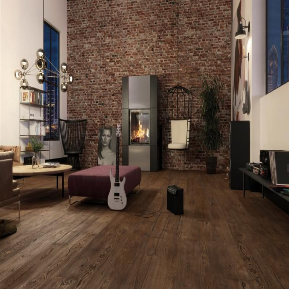 Artisan Flooring - Handcrafted Antique Brown Oak Espressivo