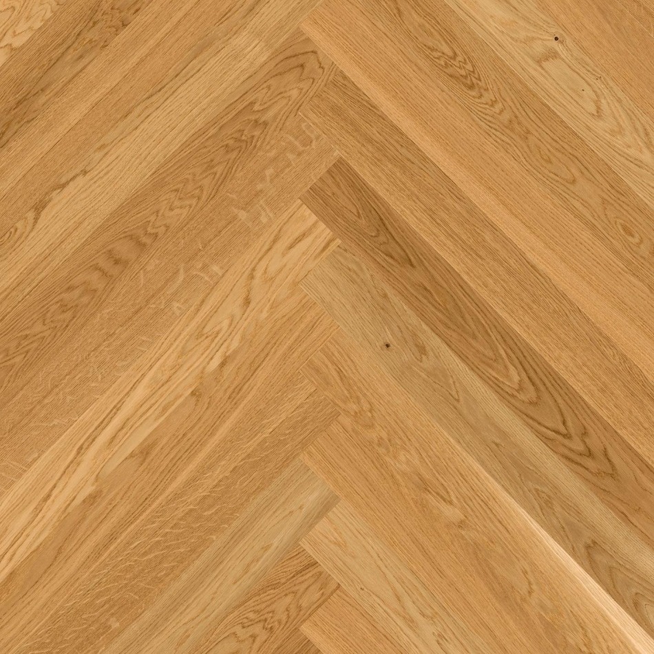 Artisan Flooring - Maxi Herringbone Oak Nature Live Natural