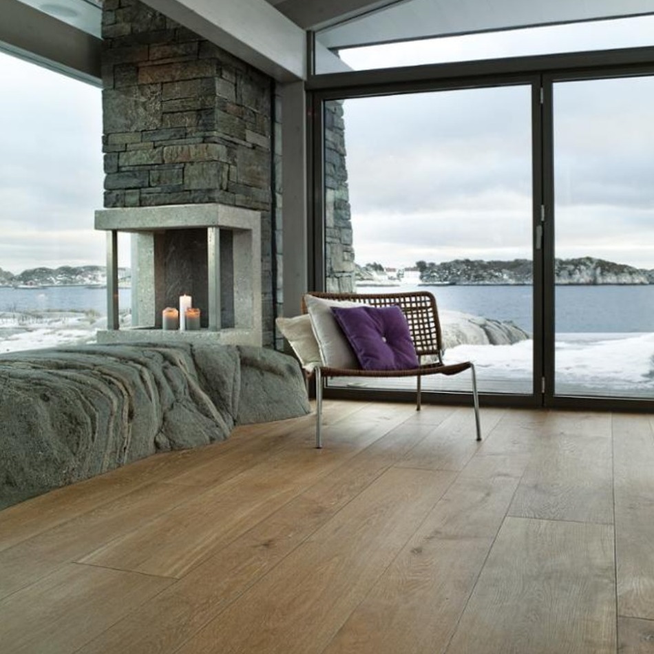 Artisan Flooring - Chalet Ground Raw Unfinished Oak Traditional