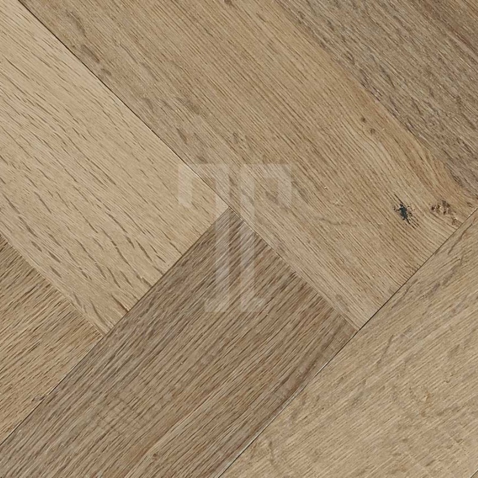 Artisan Flooring - Raw Cotton Herringbone