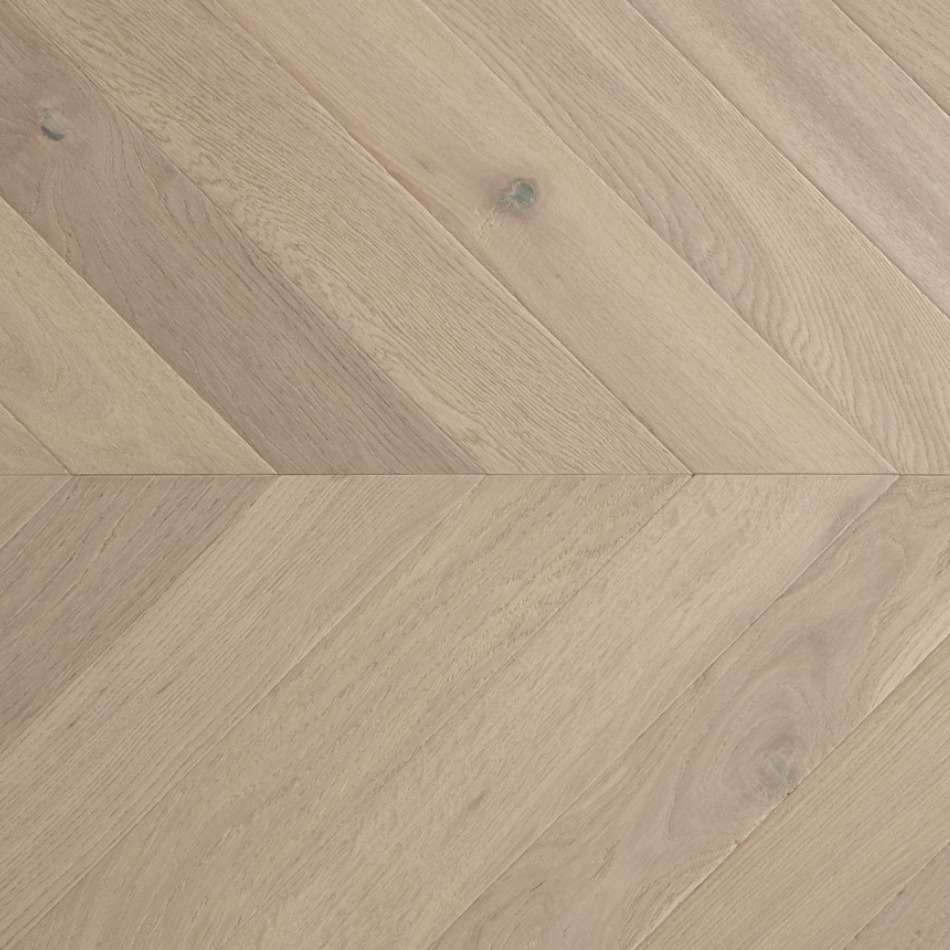 Artisan Flooring - Raw Cotton Chevron